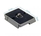 Manfrotto RC2 Sistemi İçin Ayex 200PL-14 Quick Release Plate thumbnail 2