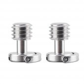 Tripod Quick Release Plate için 3/8" D-Ring Vida thumbnail 4