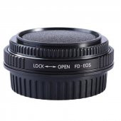 CANON EOS İÇİN, CANON FD LENS ADAPTÖRÜ OPTİKLİ thumbnail 1