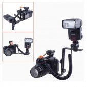 Ayarlanabilir Flash Bracket, L Şekli Flaş Dirseği thumbnail 11