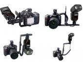 Ayarlanabilir Flash Bracket, L Şekli Flaş Dirseği thumbnail 12