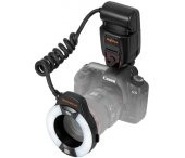 Canon İçin MeiKe MK-14EXT E-TTL (Macro) Makro Ring Flaş thumbnail 2