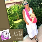 Köpek Taşima Çantası Pembe thumbnail 1