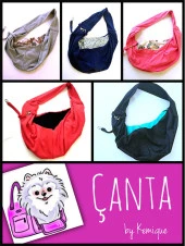 Köpek Taşima Çantası Pembe thumbnail 7