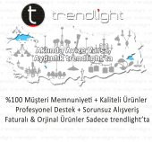Trendylight Otantik 2 Li Beyaz Renkli Sarkıt Avize thumbnail 2