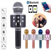 Sihirli Karaoke Mikrofon Bluetooth Sd Card Mikrofonu thumbnail 11