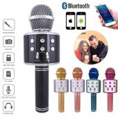Sihirli Karaoke Mikrofon Bluetooth Sd Card Mikrofonu thumbnail 10