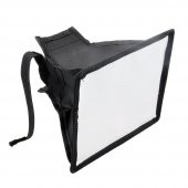 Universal 15x17cm Flaş Softbox Diffuser, Canon Nikon Sony Pentax thumbnail 3
