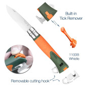 Opinel No 12 Kene Çıkarıcılı Katlanır Bıçak thumbnail 5