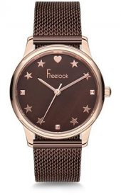 FREELOOK F.8.1037.06 HASIR KORDON ÇELİK BAYAN KOL SAATİ thumbnail 1