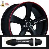 Kia Ceed Kapı Kolu Jant Sticker 10 Adet thumbnail 2