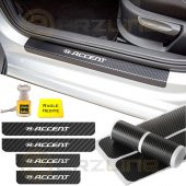 Hyundai Accent Karbon Kapı Eşiği Sticker (4 Adet) thumbnail 1