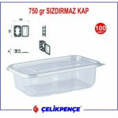 750 gr. Plastik Sızdırmaz Kap 100 Adet thumbnail 2