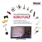 Notvex 42" inç 106 Ekran Tv Ekran Koruyucu thumbnail 6