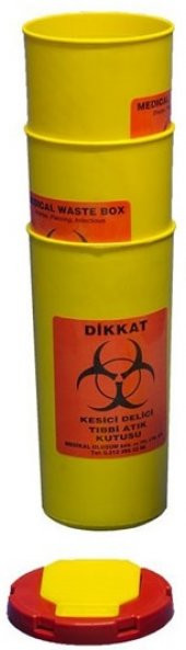 0,5 LT TIBBİ ATIK KUTUSU thumbnail 3