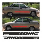 Lada Vega Yan Şerit Oto Sticker thumbnail 3