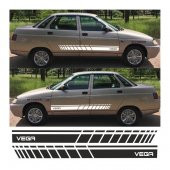 Lada Vega Yan Şerit Oto Sticker thumbnail 5
