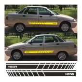Lada Vega Yan Şerit Oto Sticker thumbnail 1