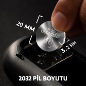 Duracell DL/CR 2032 3V Lityum Pil 2li thumbnail 7
