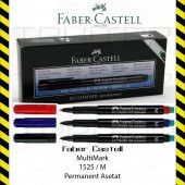 FABER CASTELL CD PERMANENT ASETAT KALEMİ M KALIN 2 adet thumbnail 3