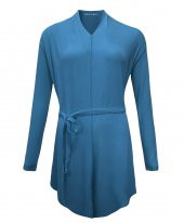 Janset Moda PB-AA7017M Hamile Mavi Hırka thumbnail 2