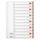 BIGPOINT SEPERATOR  PLASTIK A4 12 RENK (BP228-12) thumbnail 2