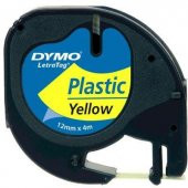 DYMO LETRATAG PLASTIK SERIT ETIKET SARI (91202) thumbnail 2