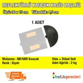 REFLEKTÖRLÜ KAUÇUK KASİS BAŞLIĞI (1 ADET) thumbnail 1