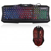 OZO Rainbow S800 Oyuncu Işıklı Klavye ve Mouse Set thumbnail 1