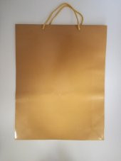 KARTON ÇANTA GOLD 35CM X 45CM - 1 ADET thumbnail 2