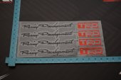 Toyota TRD Racing Development Kapı Kolu Ayna Torpido Sticker thumbnail 9