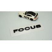 DK Focus Yeni Model Bagaj 3M 3D Siyah ABS Logo Amblem thumbnail 2