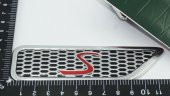 Mini Cooper S Çamurluk Yanı 3M 3D Logo Amblem 2 Li Set thumbnail 5