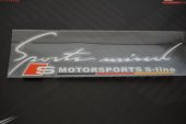 Audi S Motorsport S Line Sticker thumbnail 3