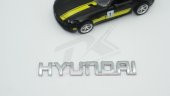 Hyundai Bagaj 3M 3D Krom ABS Logo Amblem thumbnail 3