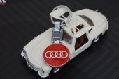 Audi Logo Krom Metal Çift Yön Anahtarlık thumbnail 6