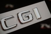 CGİ Bagaj Krom ABS Orjinal Yazı Logo thumbnail 1