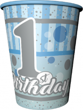 BARDAK 1 BİRTHDAY MAVİ 8Lİ thumbnail 2