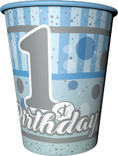 BARDAK 1 BİRTHDAY MAVİ 8Lİ thumbnail 4