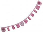 İLK DİŞİM HARF BANNER PEMBE thumbnail 2