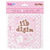 İLK DİŞİM HARF BANNER PEMBE thumbnail 3