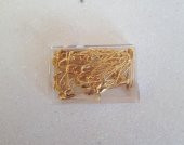 ÇATAL ÇENGELLİ İĞNE KUTUSU GOLD 40LI thumbnail 1