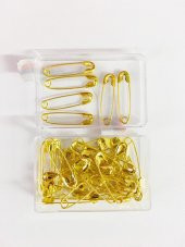 ÇATAL ÇENGELLİ İĞNE KUTUSU GOLD 40LI thumbnail 2