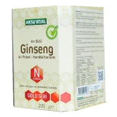 Aksuvital N 13000mg Arı Sütü Ginseng Polen Bal Karışımı 220GR thumbnail 4