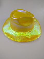 KOVBOY ŞAPKASI HOLOGRAMLI SARI thumbnail 2