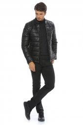 Pierre Cardin Erkek Suni Deri Ceket thumbnail 3