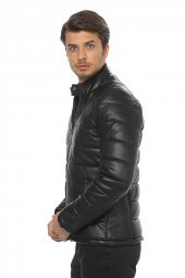 Pierre Cardin Erkek Suni Deri Ceket thumbnail 4
