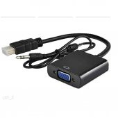 NCPLİNE HDMI VGA GÖRÜNTÜ AKTARMA KABLOSU SESLİ thumbnail 2