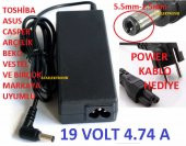 CAPER UYUMLU ADAPTÖR 19 VOLT 4.74 AMPER SIFIR ÜRÜN thumbnail 1