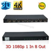 8Lİ HDMI SPLTER ÇOĞALTICI ÇOKLAYICI thumbnail 1